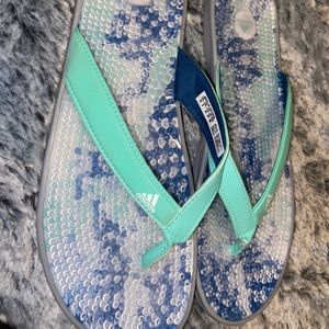 Adidas Flip Flops NWOT